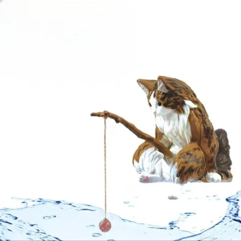 Fishing Cat Ornaments