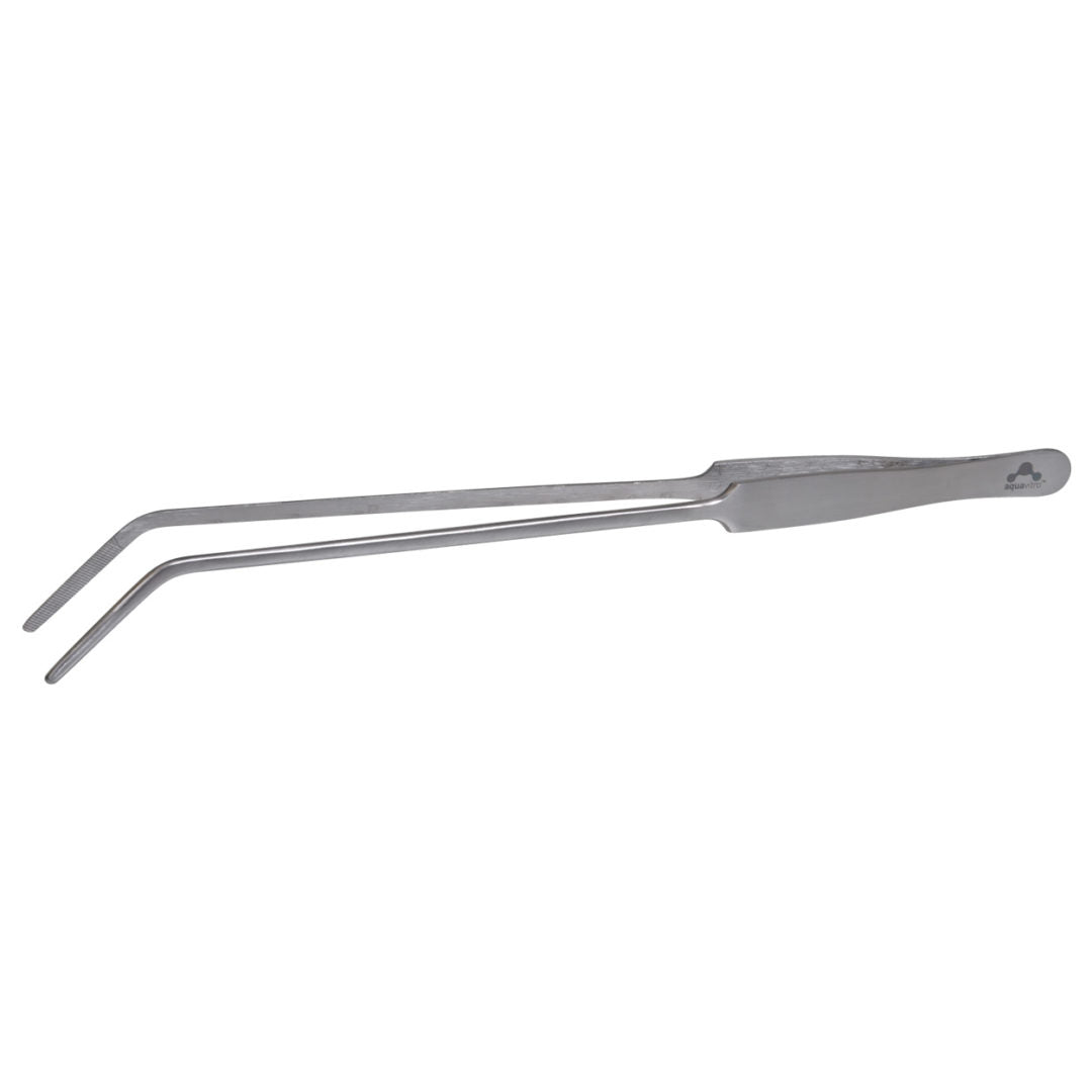 Aquavitro Curved Fine Tip Forceps - Planted Aquaria
