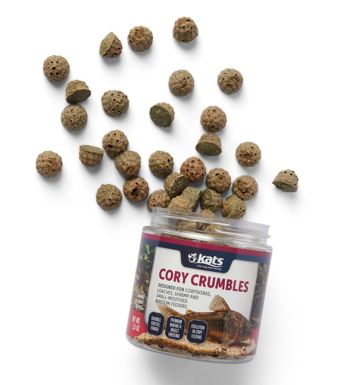 Kats Aquatics - Cory Crumbles 3.5oz