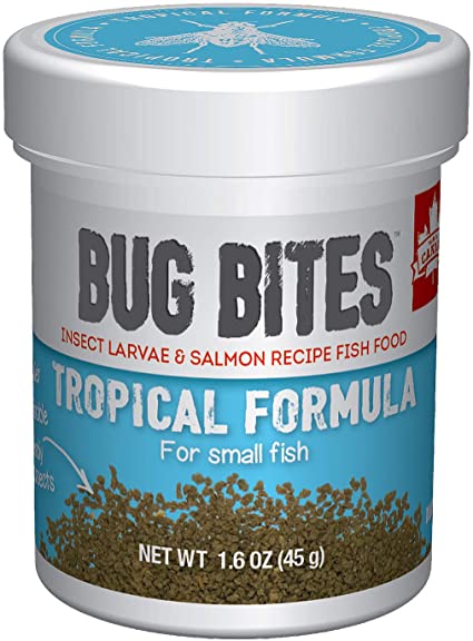 Fluval Bug Bites Tropical - Small - Medium (45g) - Planted Aquaria