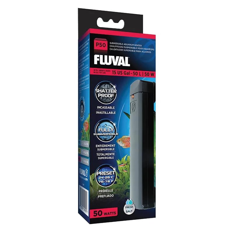 Fluval P - Series Submersible Aquarium Heaters - Planted Aquaria
