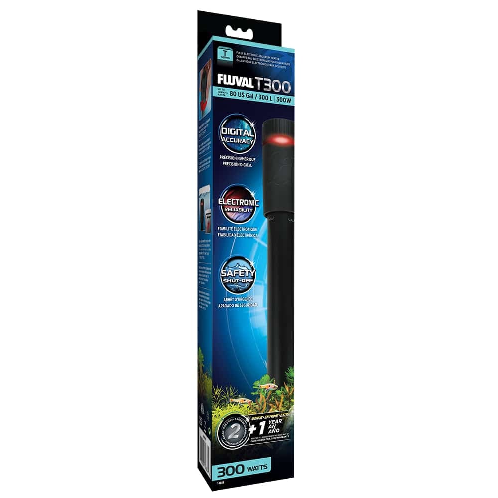 Fluval T - Series Fully Electronic Aquarium Heaters - Planted Aquaria