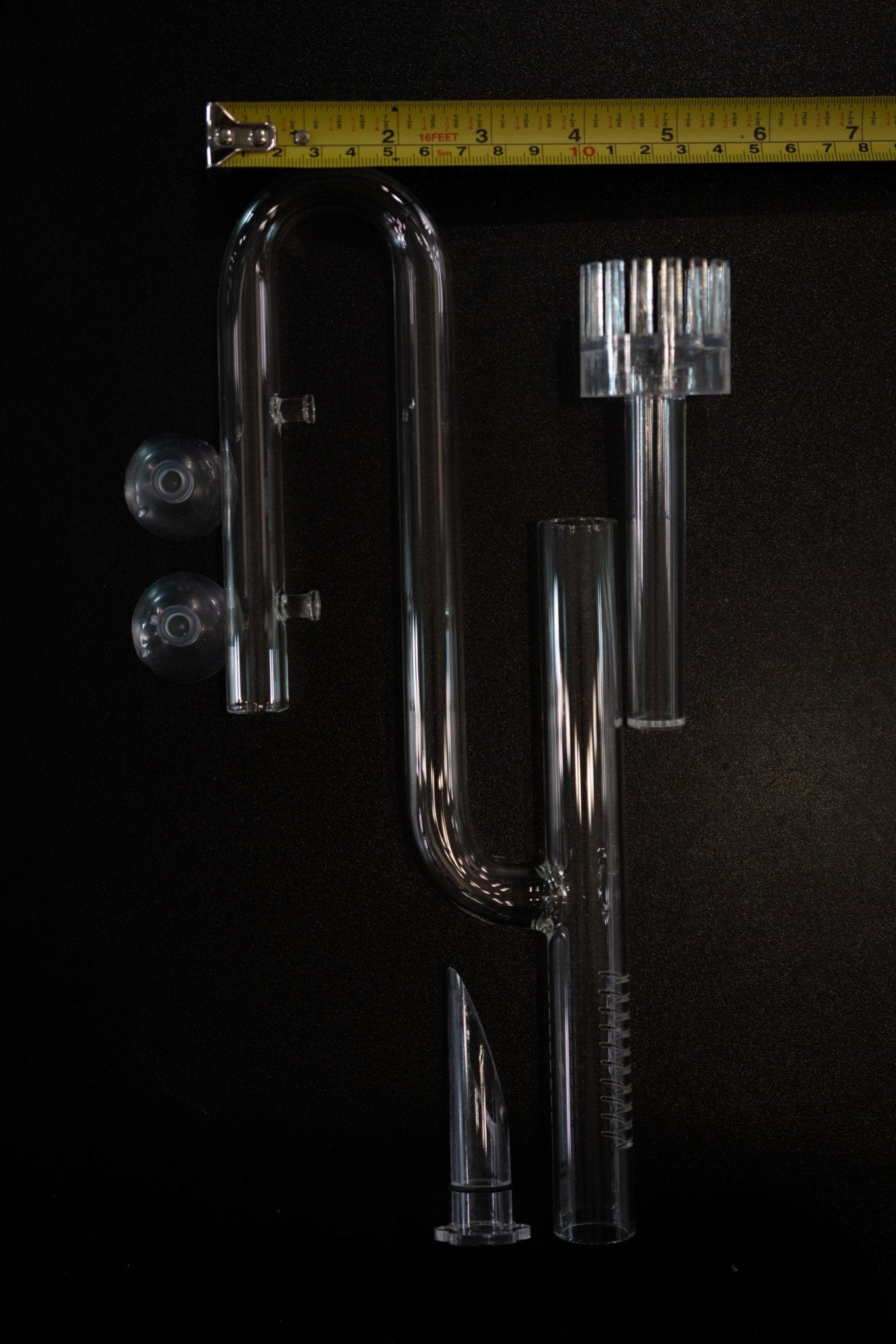 Glass Inflow/Outflow Pipes - Planted Aquaria