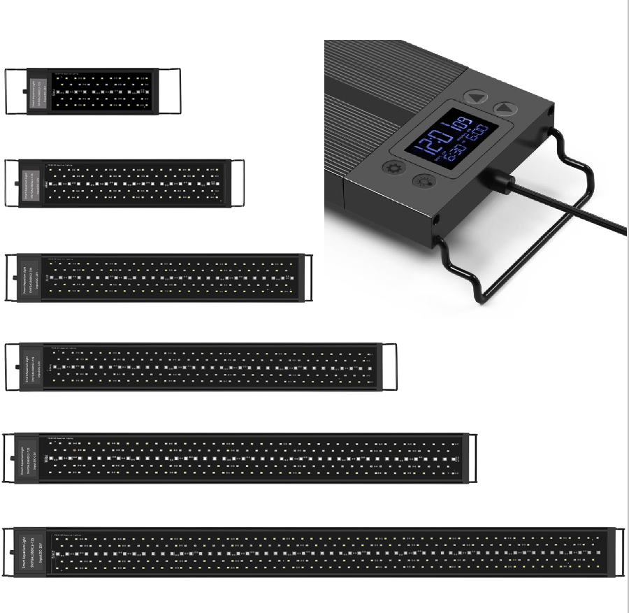 HiTauing Full Spectrum Aquarium LED Light - Planted Aquaria