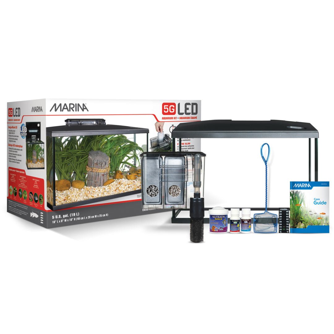 Marina 5G (5 Gal.) LED Aquarium Kit - Planted Aquaria