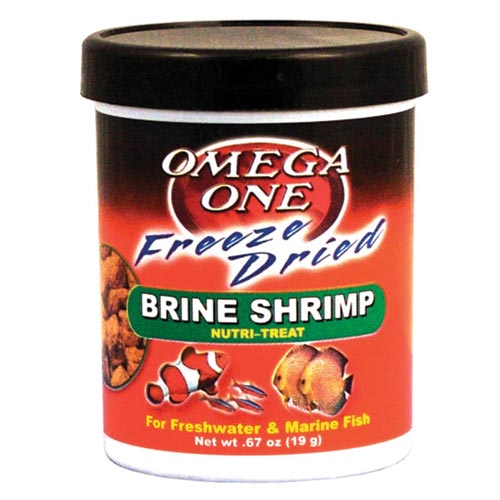 Omega One Freeze - Dried Brine Shrimp Nutri - Treat - Planted Aquaria