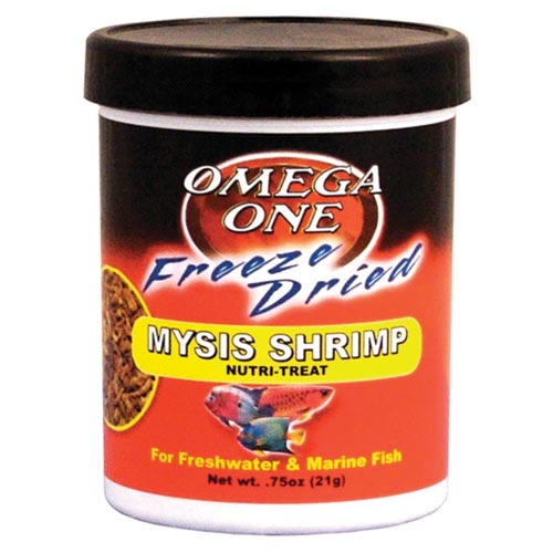 Omega One Freeze - Dried Mysis Shrimp Nutri - Treat - Planted Aquaria
