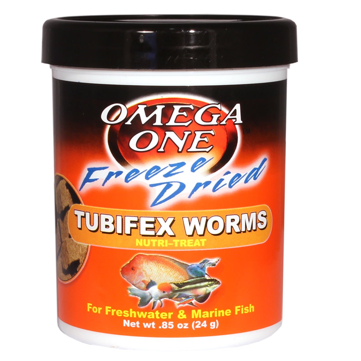 Omega One Freeze - Dried Tubifex Worms Nutri - Treat - Planted Aquaria