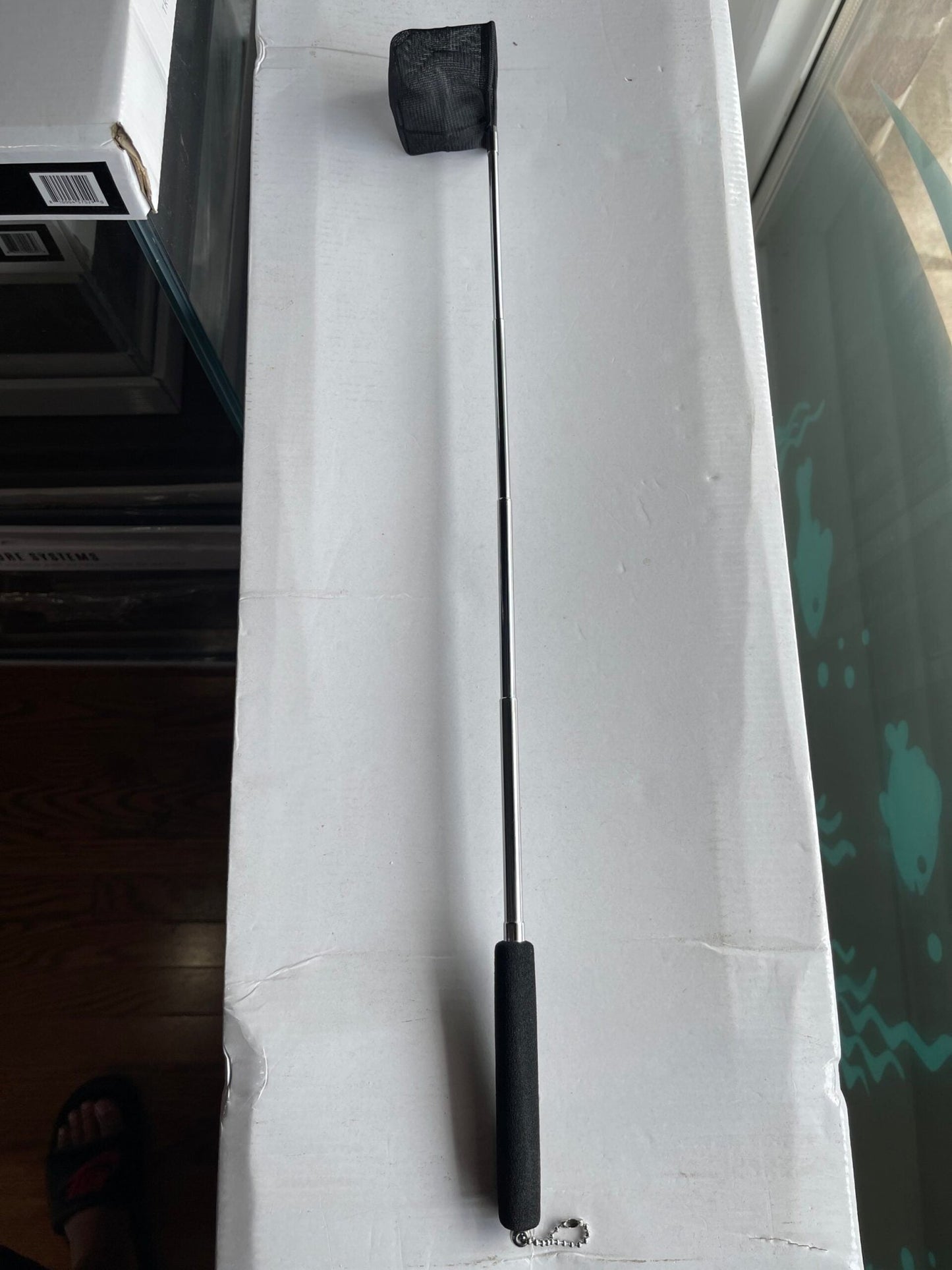 Square Retractable Fish & Shrimp Net - Planted Aquaria