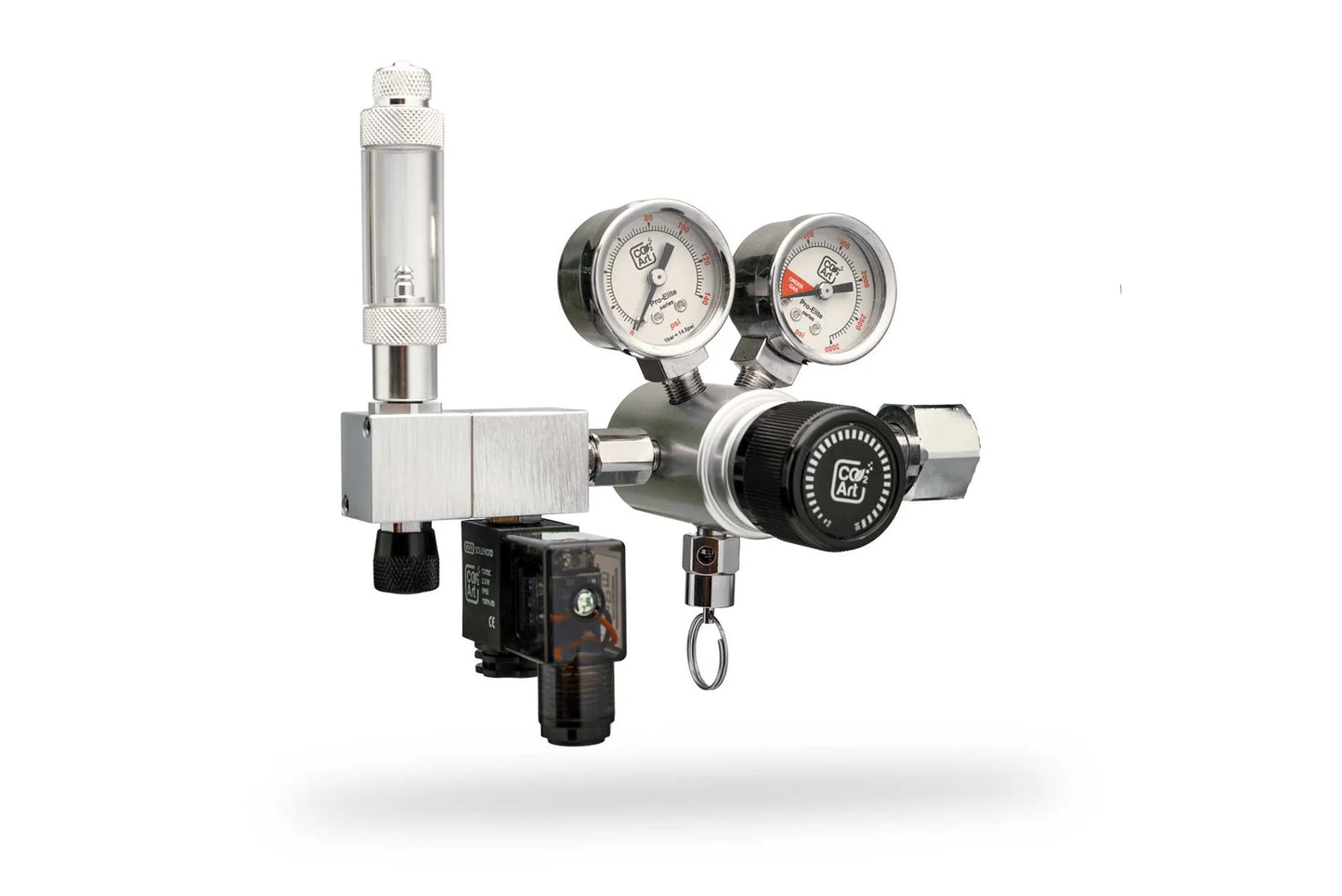 CO2Art Pro-Elite Series CGA320 V2 - The Most Advanced Aquarium Dual Stage CO2 Regulator