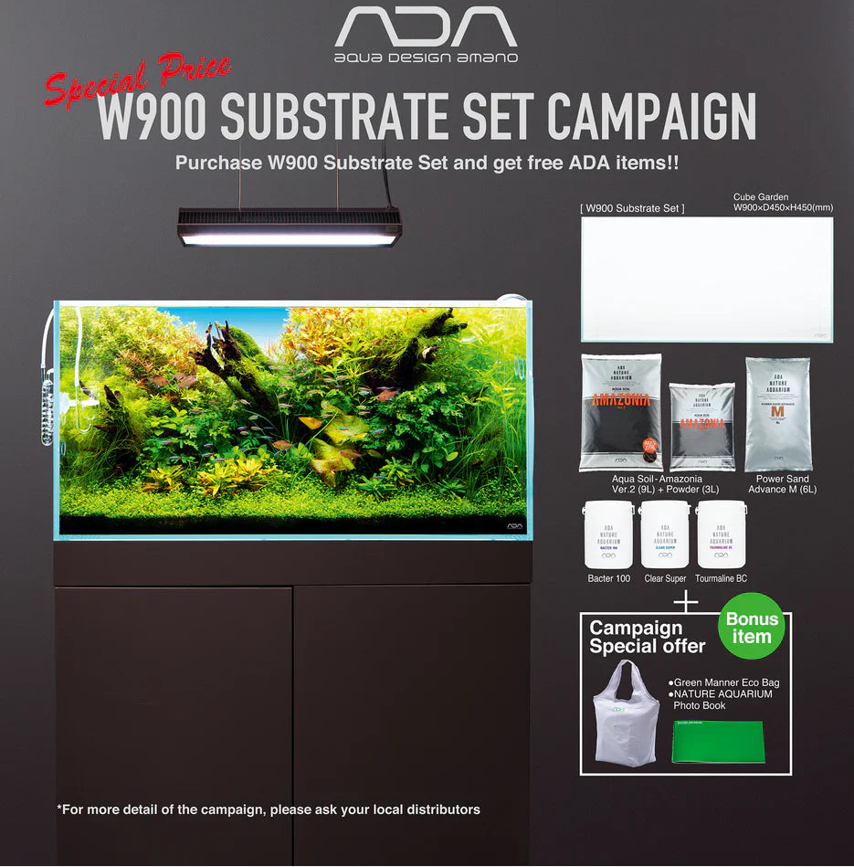 ADA Cube Garden 90-P Substrate Set Campaign - Planted Aquaria