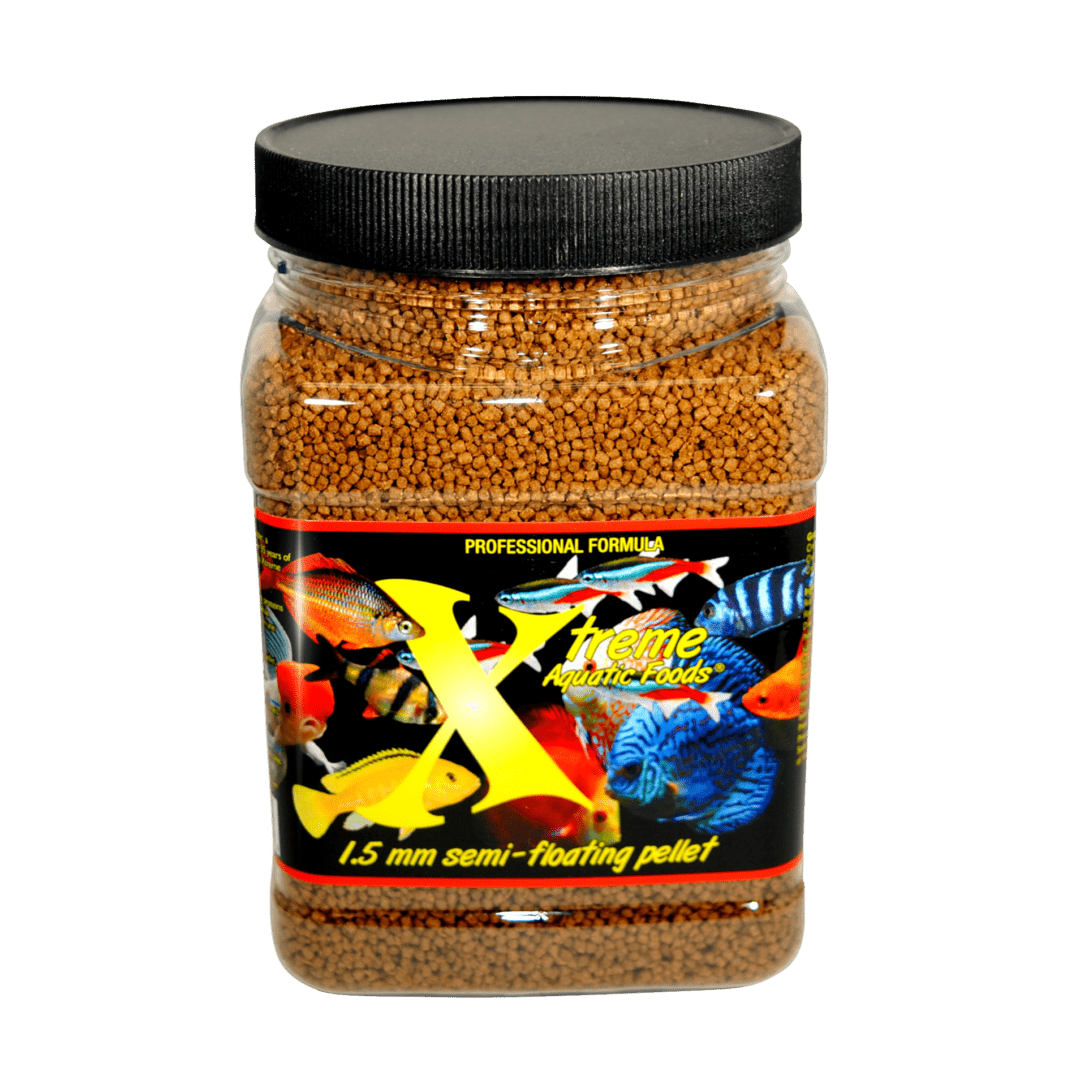 Xtreme Nice™ | 1.5mm Semi - Floating Pellets 5oz - Planted Aquaria