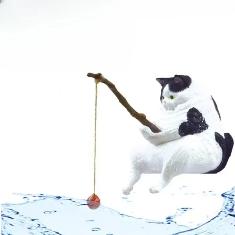Fishing Cat Ornaments