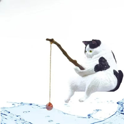 Fishing Cat Ornaments