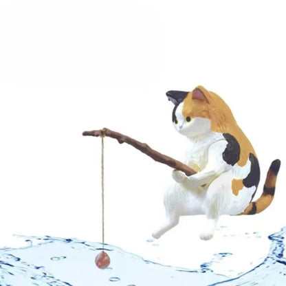 Fishing Cat Ornaments