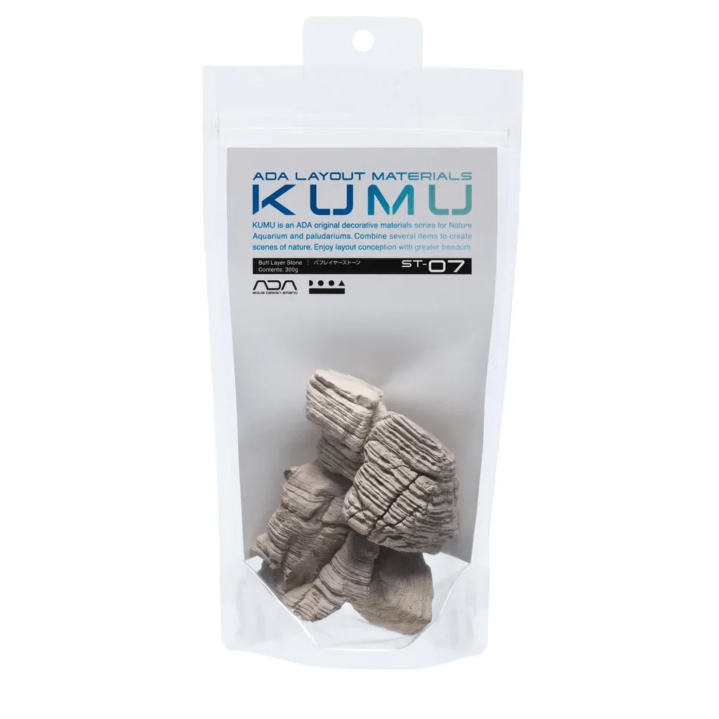 ADA KUMU ST - 07 Buff Layer Stone 300g - Planted Aquaria