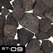 ADA KUMU ST - 09 Black Lava Stone 150g - Planted Aquaria