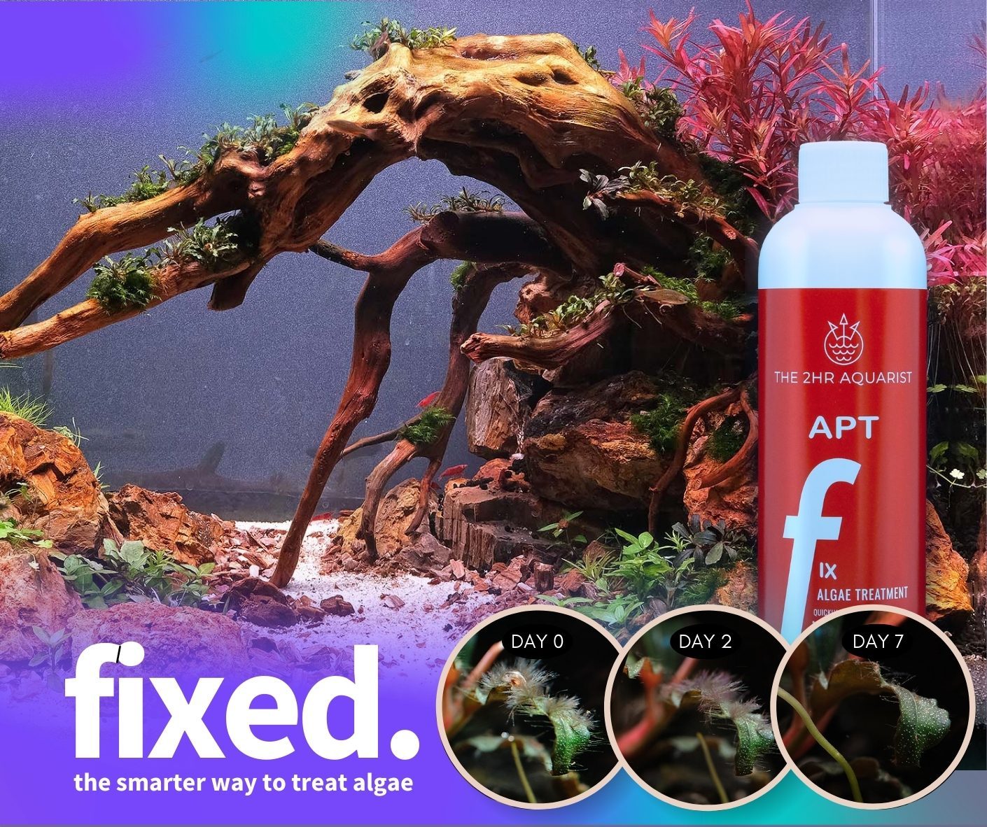 APT F/Fix Algaecide - 2Hr Aquarist - Planted Aquaria