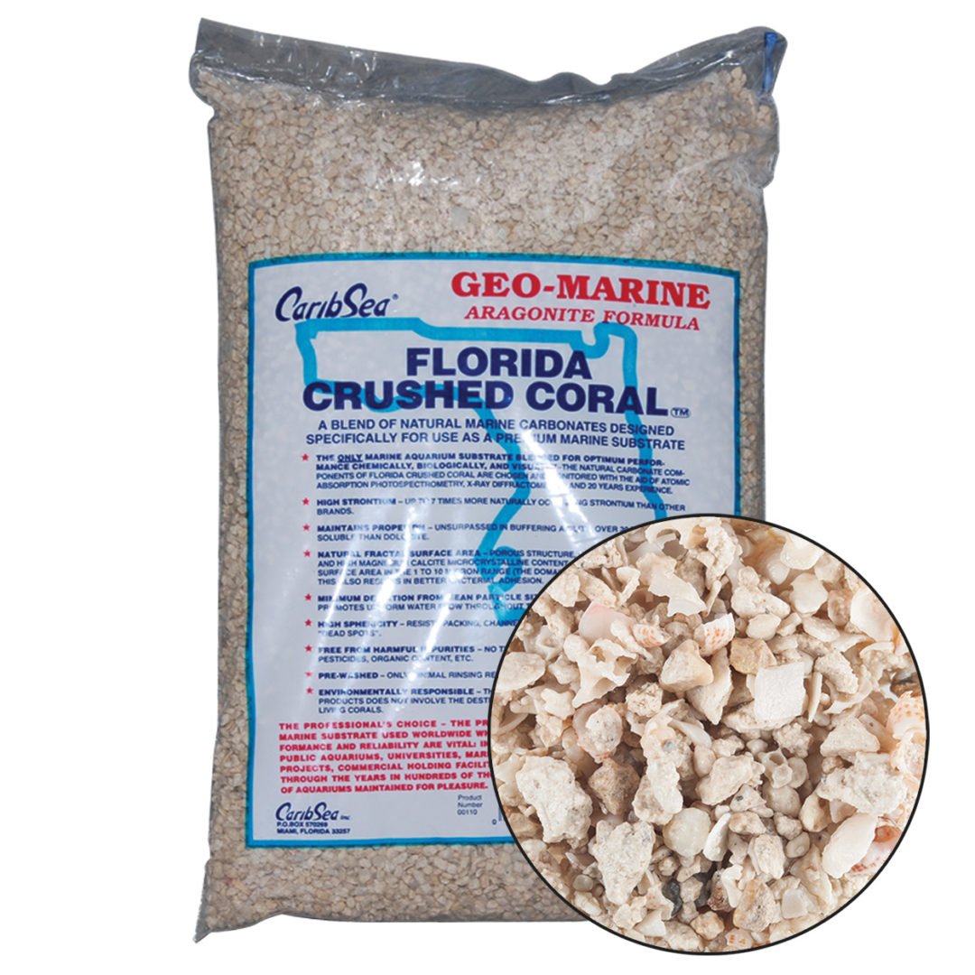 CaribSea Crushed Coral 10lb - Planted Aquaria