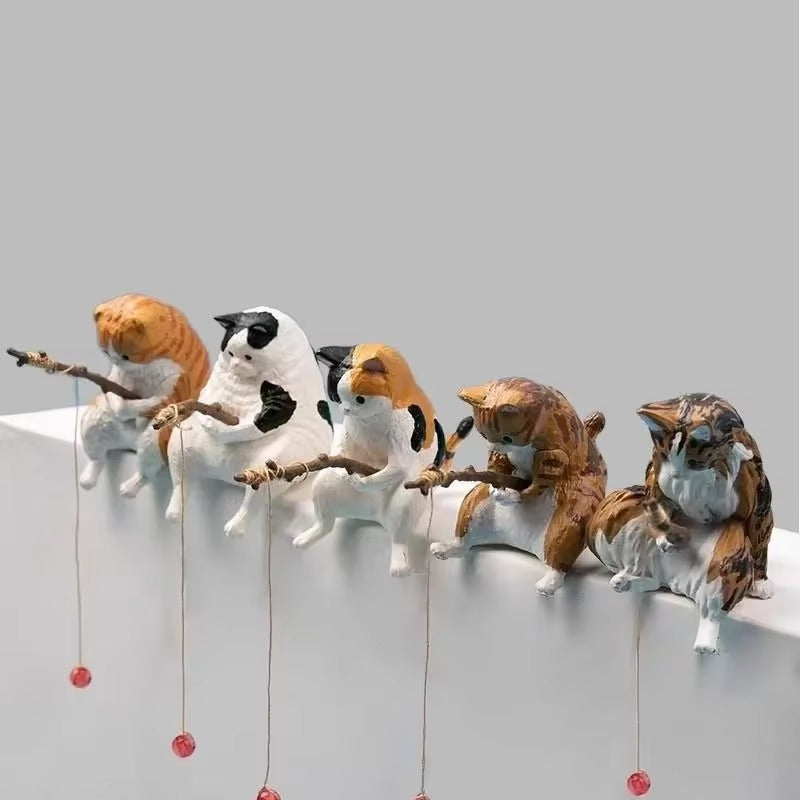 Fishing Cat Ornaments