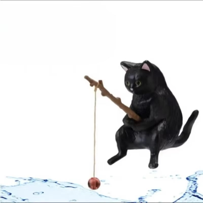 Fishing Cat Ornaments