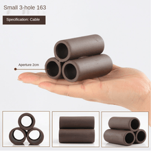 Ceramic Shelter - Small 3 - Hole Tubes - Planted Aquaria