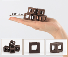 Ceramic Shelter - Small Cube - Planted Aquaria