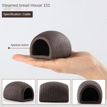 Ceramic Shelter - Steamed Bread House - Planted Aquaria