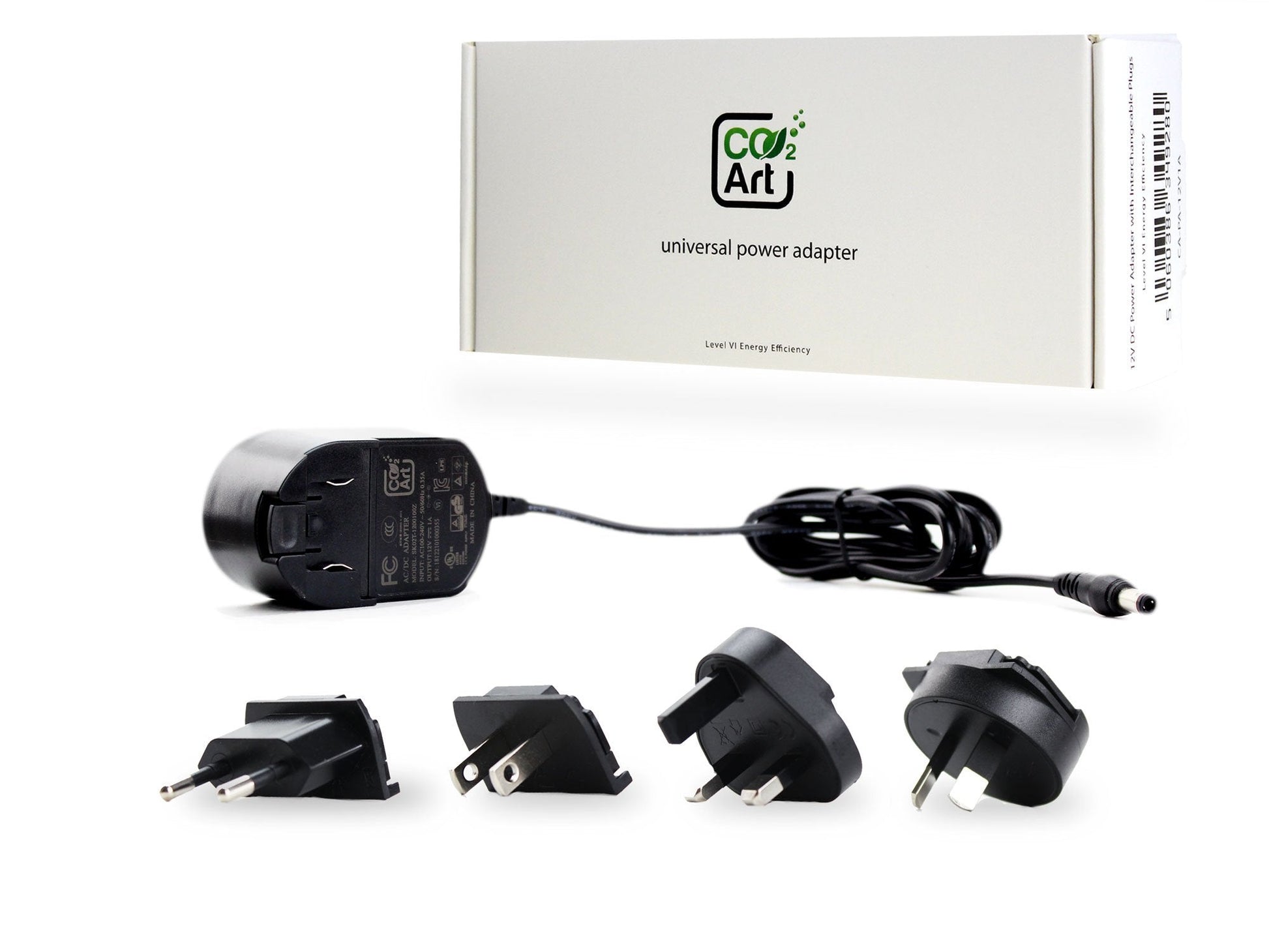 CO2Art Universal 12V DC Power Adapter Replacement - Planted Aquaria