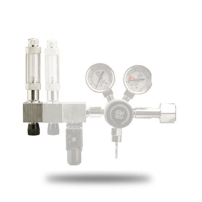 CO2Art Manifold Block for PRO-Elite Series V2 Regulator