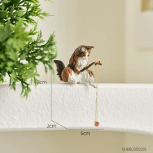 Fishing Cat Ornament - Tabby - Planted Aquaria