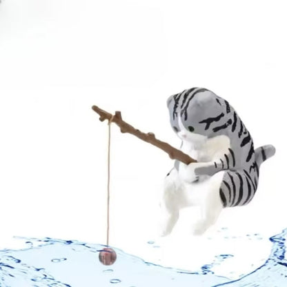Fishing Cat Ornaments