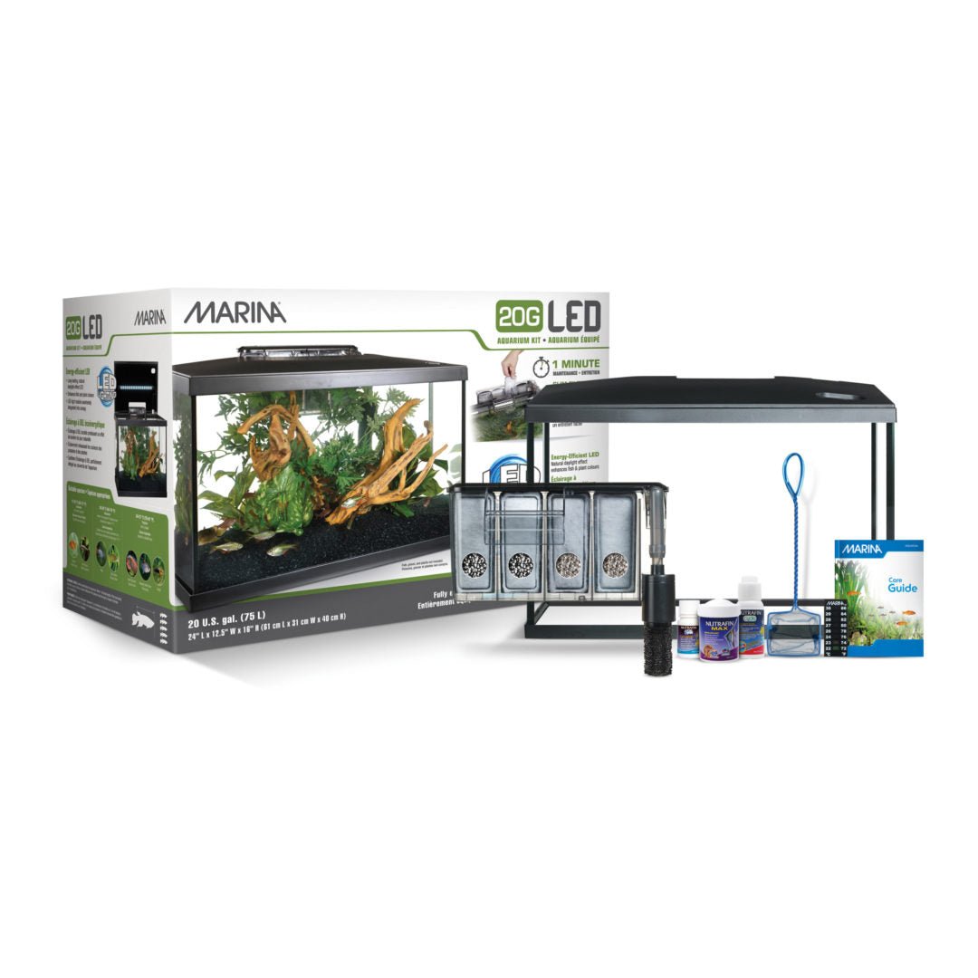 Marina 20G (20 Gal.) LED Aquarium Kit - Planted Aquaria
