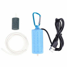 Nano USB Air Pump Kit Light Blue - Planted Aquaria