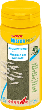 Sera Micron Nature - Fry Food 25g - Planted Aquaria