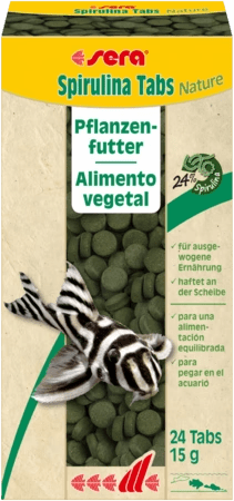 Sera Spirulina Tabs Nature - Planted Aquaria