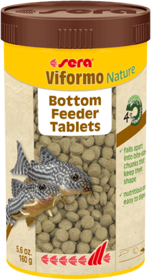 Sera Viformo Nature Bottom Feeder Tablets 64g - Planted Aquaria